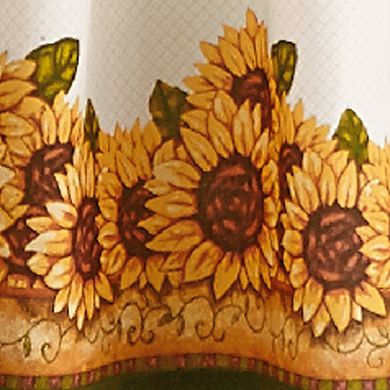 Window Curtainworks Sunflower Garden Tier Set