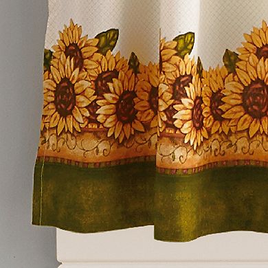 Window Curtainworks Sunflower Garden Tier Set