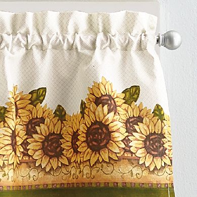 Window Curtainworks Sunflower Garden Tier Set