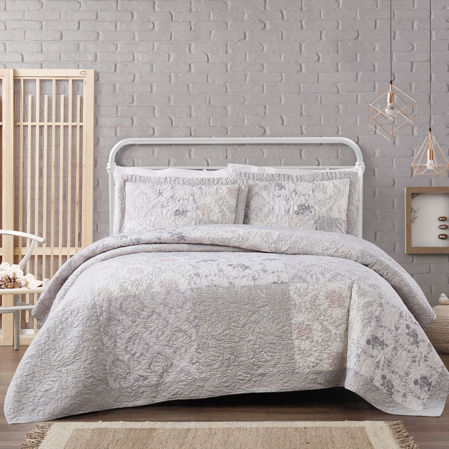 floral quilt