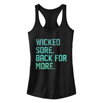 Juniors' Chin-Up Wicked Sore Ideal Racerback Tank Top