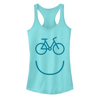 Juniors' Fifth Sun Bike Happy Ideal Racerback Tank Top