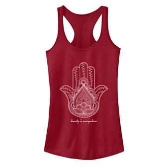 Juniors' Fifth Sun Beauty Everywhere Ideal Racerback Tank Top