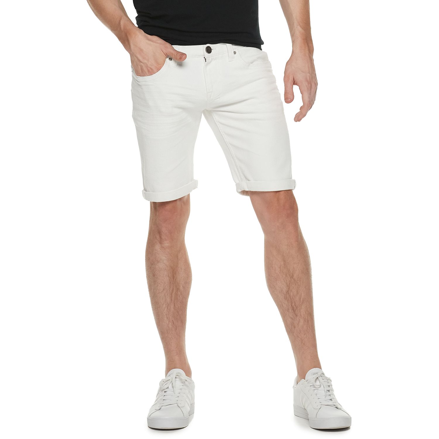 kohls mens white jeans