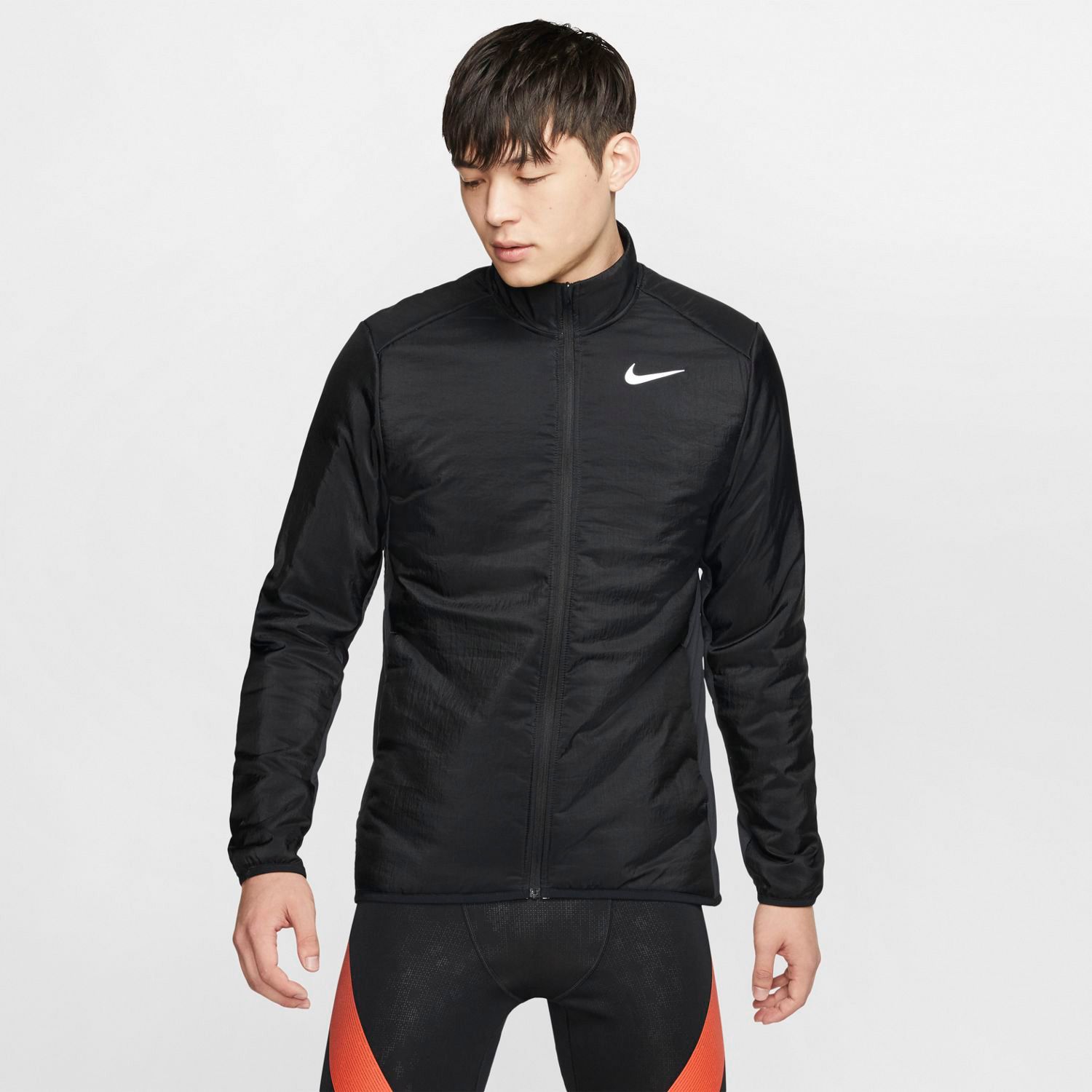 aerolayer hooded running jacket