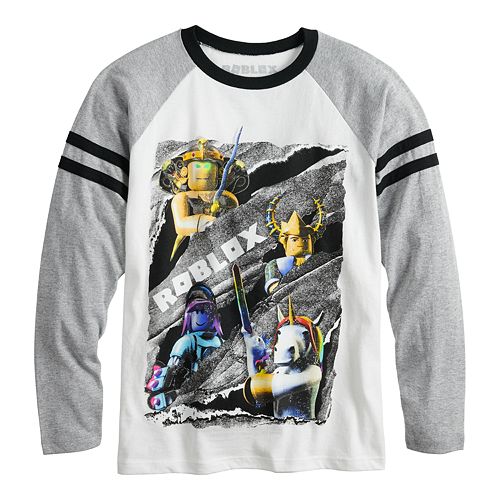 Boys 8 20 Roblox Raglan Tee - team rocket shirt male roblox