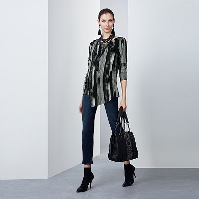 Women's Simply Vera Vera Wang Power Stretch Straight-Leg Jeans