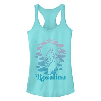 Juniors' Super Mario Bros Rosalina Gradient Ideal Racerback Tank Top