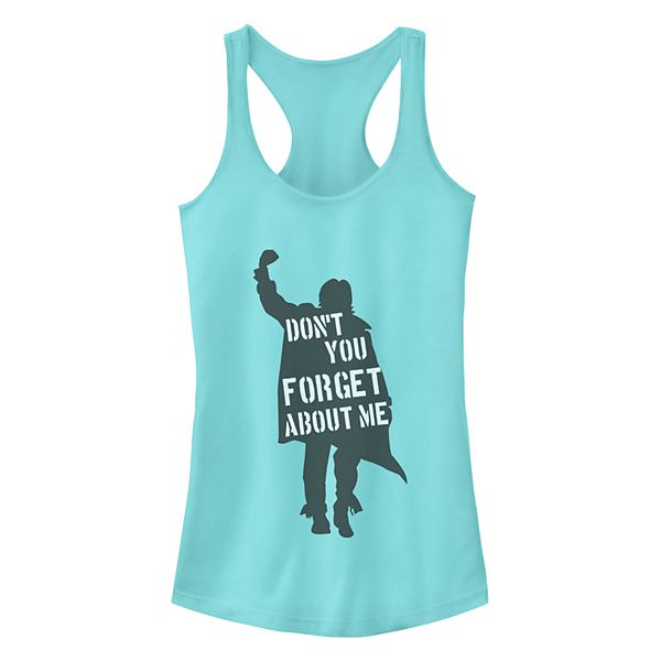 Juniors' The Breakfast Club Never Forget Ideal Racerback Tank Top