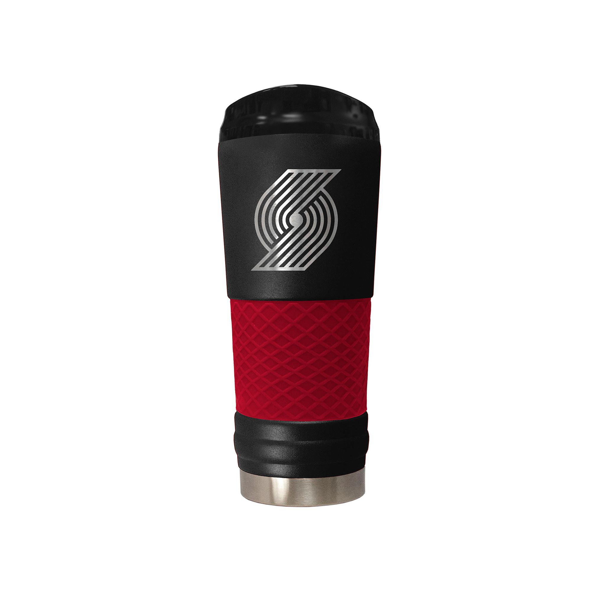Portland Trail Blazers Vacuum Insulated Powder-Coated Tumbler, Black