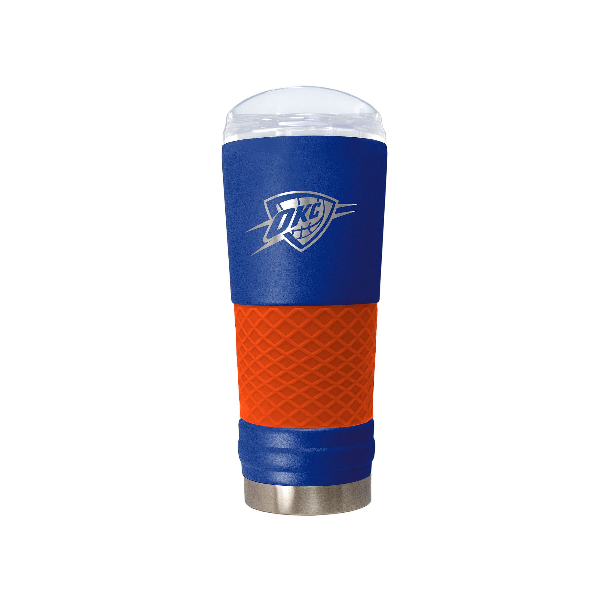 Oklahoma City Thunder Vacuum Insulated Powder-Coated Tumbler, Blue