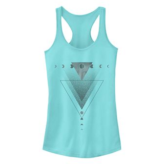 Juniors' Fifth Sun Geometric Triangles Racerback Tank Top