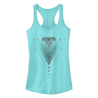 Juniors' Fifth Sun Geometric Triangles Racerback Tank Top