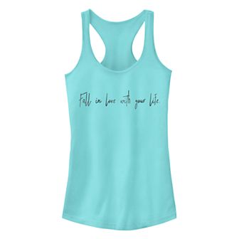Juniors' Fifth Sun Love Life Racerback Tank Top