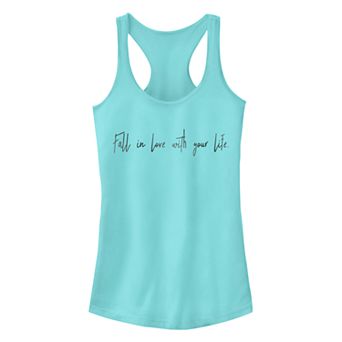 Juniors' Fifth Sun Love Life Racerback Tank Top