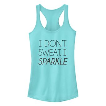 Juniors' Fifth Sun Sparkles Only Racerback Tank Top