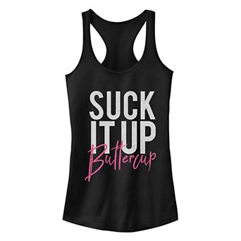 Juniors' Fifth Sun Suck It Up Buttercup Racerback Tank Top