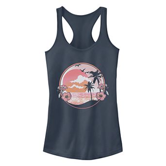 Juniors' Fifth Sun Beach Retro Racerback Tank Top