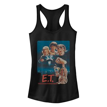 Juniors' E.T. The Extra-Terrestrial Vintage Poster Racerback Tank Top
