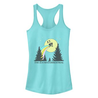 Juniors' E.T. The Extra-Terrestrial Rainbow Racerback Tank Top