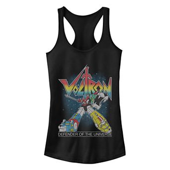 Juniors' Voltron Defender Of The Universe Defender Racerback Tank Top