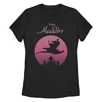 Juniors' Disney's Aladdin Flying High Tee