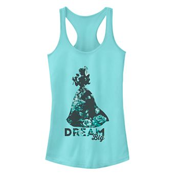 Juniors' Disney's Beauty and The Beast Dream Big Racerback Tank Top