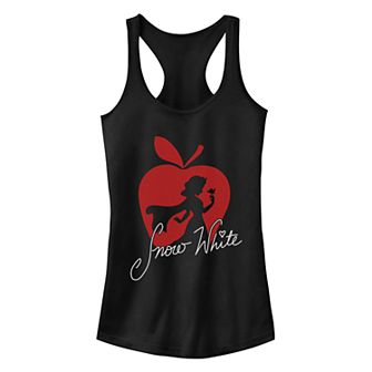 Juniors' Disney's Snow White and the Seven Dwarves Silhouette Racerback Tank Top