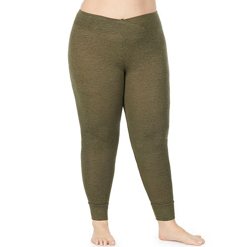 cuddl duds soft knit leggings