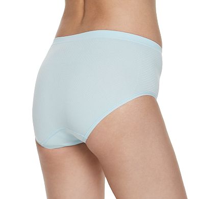 Women's Fruit of the Loom Signature 3-pack Breathable Seamless Low Rise Brief Panties-3DBSLRK