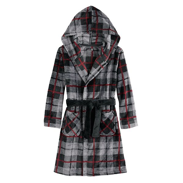 Boys Cuddl Duds® Robe with Hood and Belt
