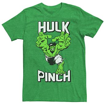 Men's Marvel Hulk Pinch St. Patricks Tee