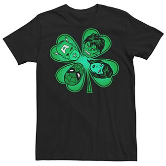 Men's Marvel Lucky Retro St. Patricks Day Tee