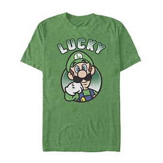 Men's Nintendo Super Mario Bros Luigi Tee
