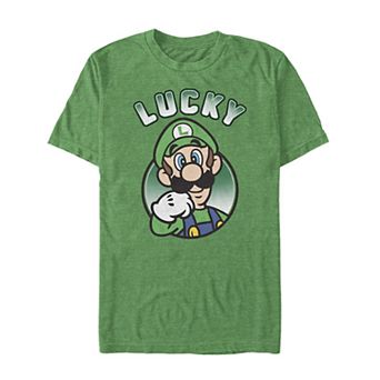 Men's Nintendo Super Mario Bros Luigi Tee