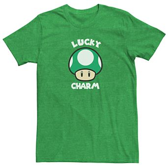Men's Super Mario Mushroom St. Patricks Tee