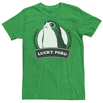 Men's Star Wars Lucky Porg St. Patricks Tee