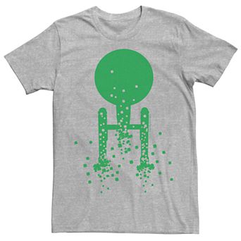 Men's Star Trek Clover Rockets St. Patricks Tee