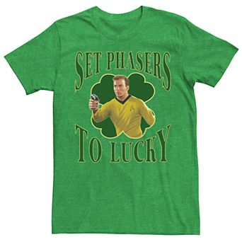 Men's Star Trek Kirk St. Patricks Day Tee