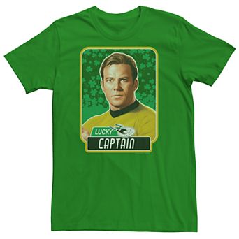 Men's Star Trek Captain Kirk St. Patricks Tee