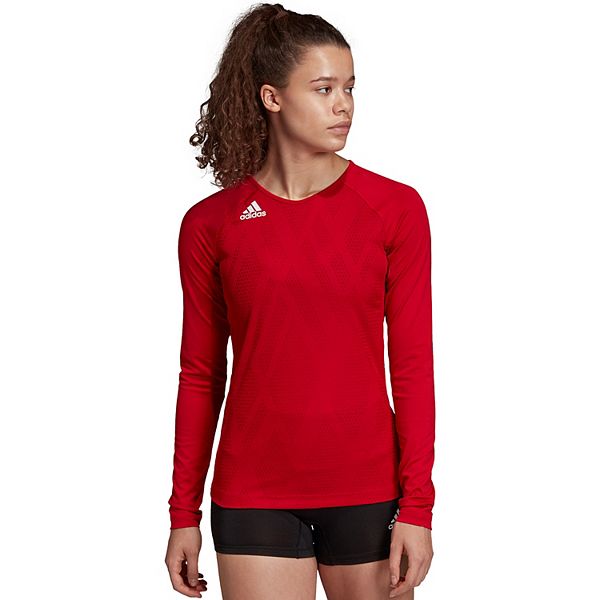 Women's adidas Quickset Long Sleeve Volleyball Jersey