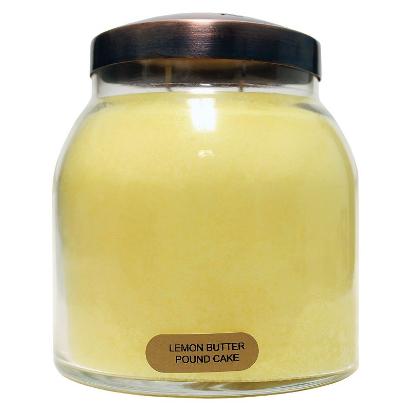 A Cheerful Giver Papa Jar Candle - Lemon Butter Pound Cake, Multicolor
