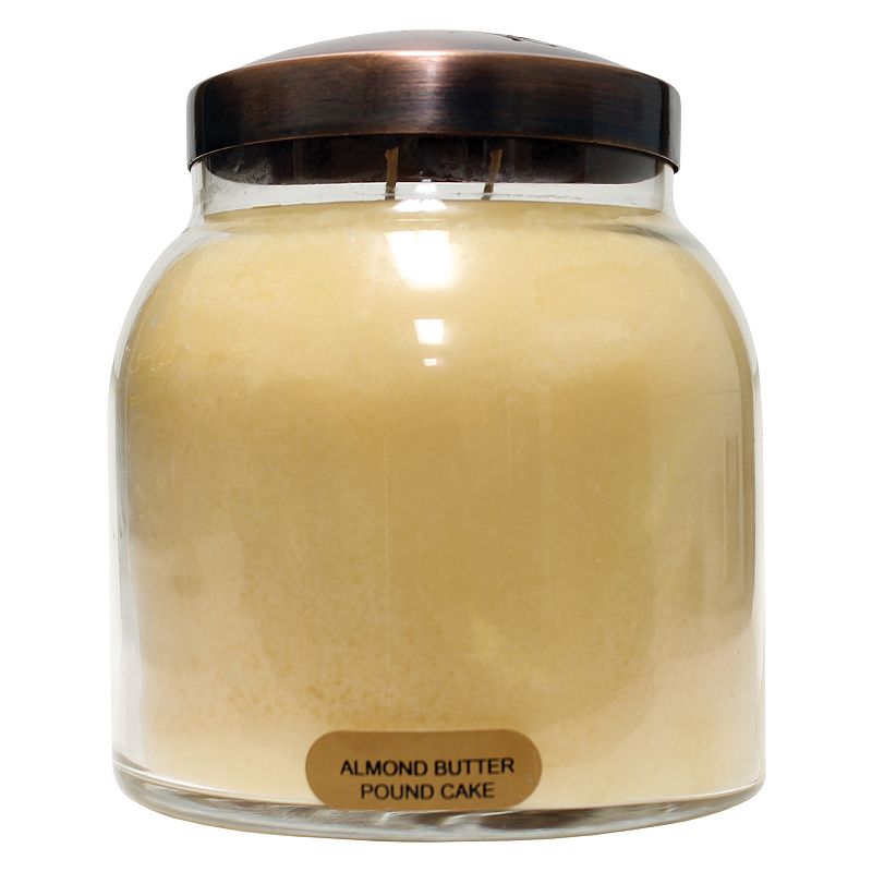 A Cheerful Giver Almond Butter Pound Cake 34-oz. Papa Jar Candle, Multicolo