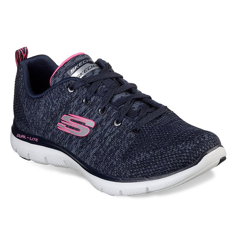 UPC 191665174189 product image for Skechers Flex Appeal 2.0 Women's Sneakers, Size: 7, Blue (Navy) | upcitemdb.com