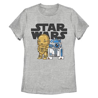Juniors Star Wars Buddies Missy Crew Tee
