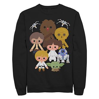Juniors Star Wars Heroes Kawaii Crew Fleece