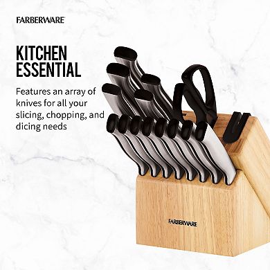 Farberware Edgekeeper 15-pc. Cutlery Set