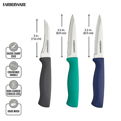 Farberware 3-pc. Paring Knife Set