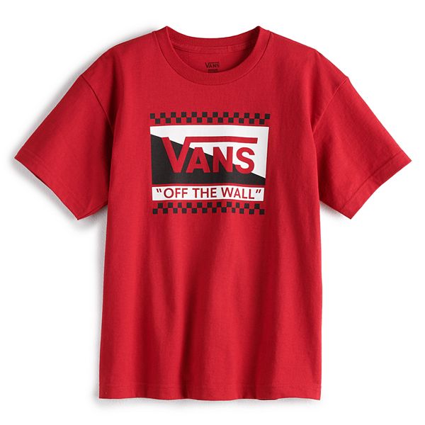 Boys deals vans shirts