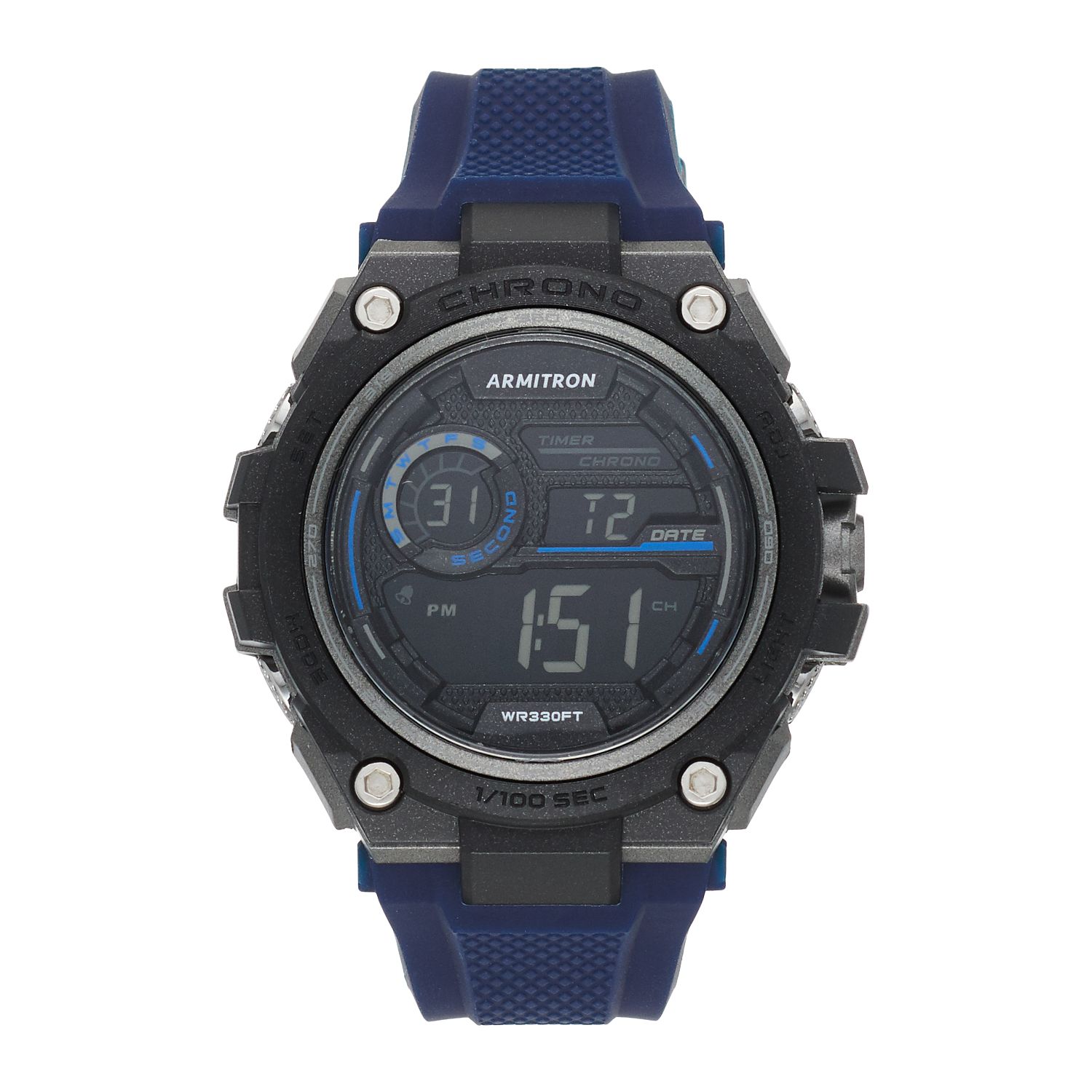 how to set up a armitron pro sport watch